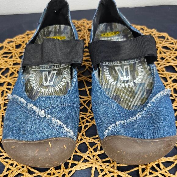 Keen Denim Slip On Shoe - Picture 1 of 9